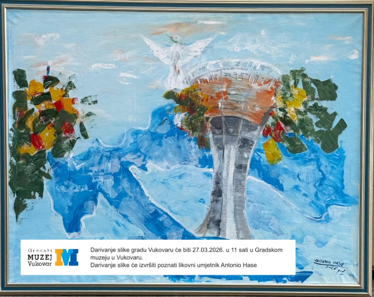 Gift to Vukovar Museum: "Vukovarski vodotoranj" donated to the City Museum